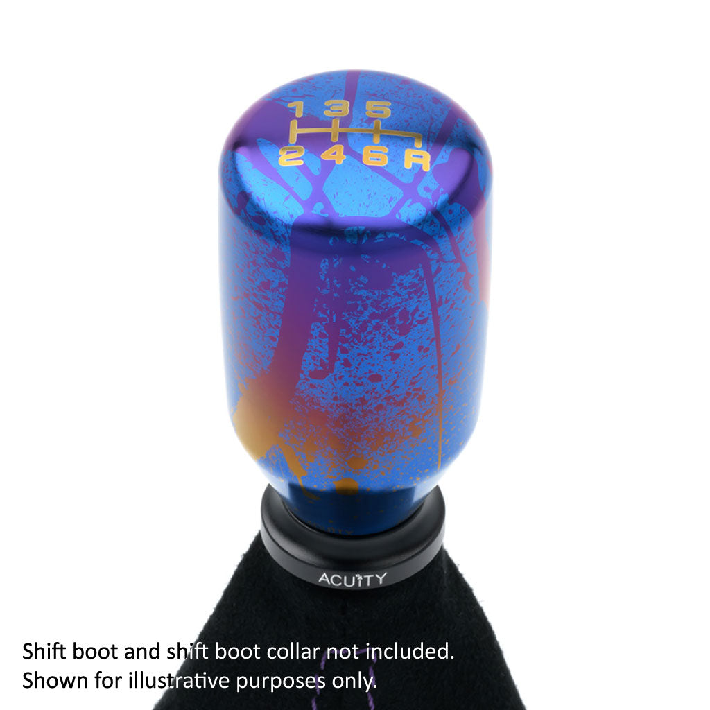 ACUiTY ESCO-Ti Shift Knob in Splatter Titanium Finish(M10X1.5)