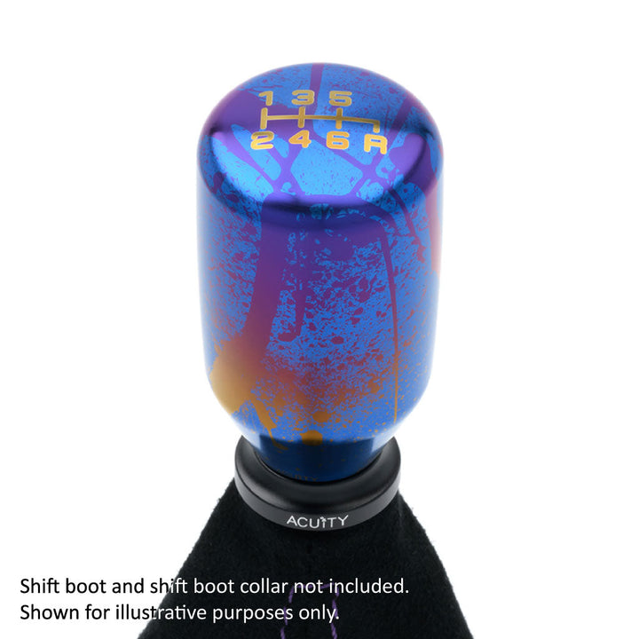 ACUiTY ESCO-Ti Shift Knob in Splatter Titanium Finish(M10X1.5)