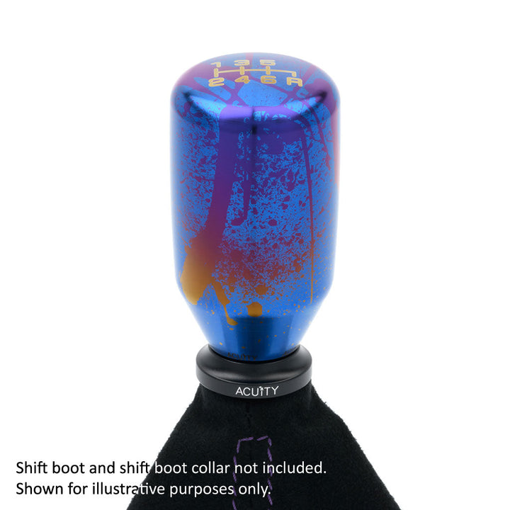 ACUiTY ESCO-Ti Shift Knob in Splatter Titanium Finish(M10X1.5)