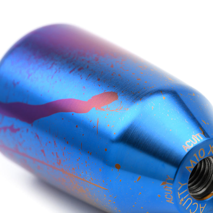 ACUiTY ESCO-Ti Shift Knob in Splatter Titanium Finish(M10X1.5)