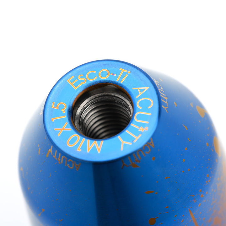 ACUiTY ESCO-Ti Shift Knob in Splatter Titanium Finish(M10X1.5)