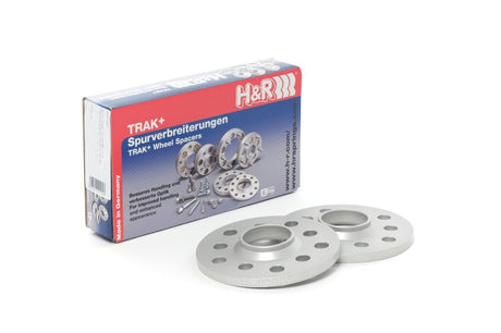 H&R Trak+ 30mm DRM Wheel Spacer set for Subaru WRX STI with 5/114.3 bolt pattern and 56 center bore.