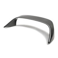 Seibon 2020 Toyota GR Supra MB-Style carbon fiber rear spoiler with glossy clear coat finish