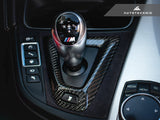 AutoTecknic Carbon Alcantara Shift Console Trim - BMW F80 M3 | F82/ F83 M4