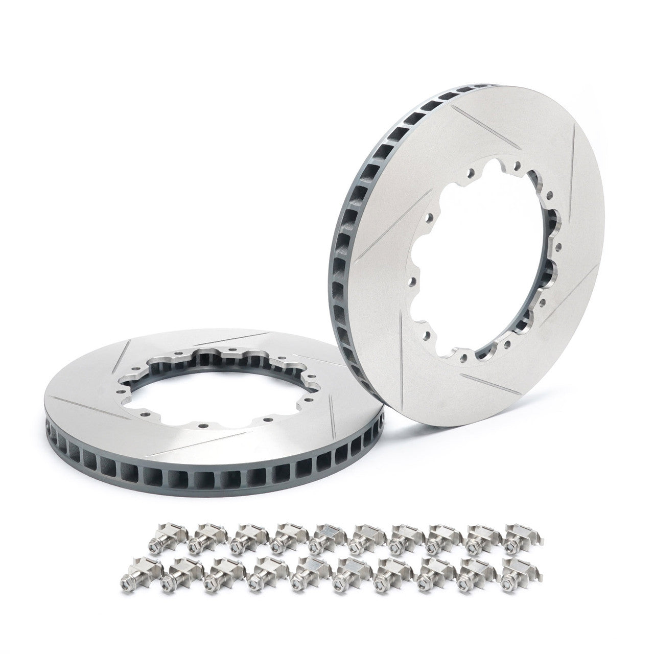 Paragon Replacement Rotors for OEM Hats - Front Pair - 2020+ Honda Civic Type R FK8/FL5 / 2024+ Acura Integra Type S DE5