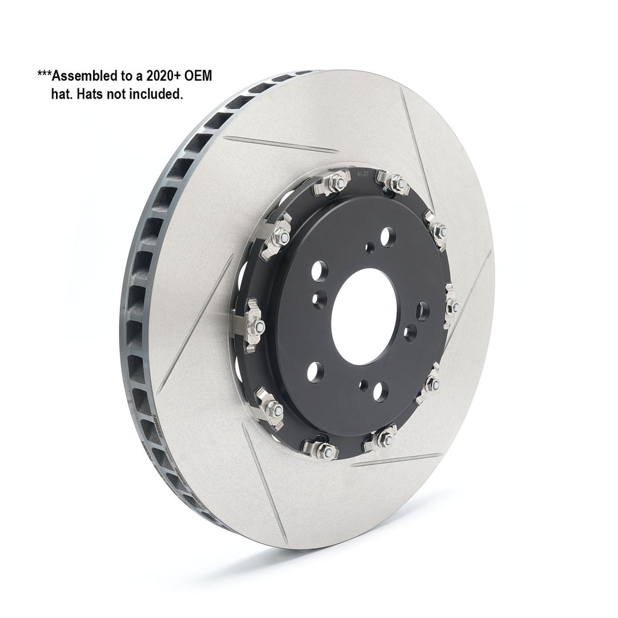 Paragon Replacement Rotors for OEM Hats - Front Pair - 2020+ Honda Civic Type R FK8/FL5 / 2024+ Acura Integra Type S DE5