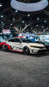 Varis ARISING-1 Evo Carbon+ Side Under Splitters for 2023+ Honda Civic Type R FL5