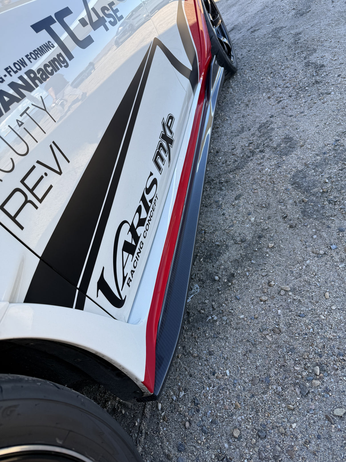 Varis ARISING-1 Evo Carbon+ Side Under Splitters for 2023+ Honda Civic Type R FL5