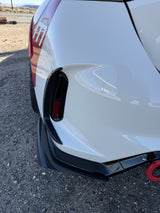 Varis ARISING-1 Carbon Rear Under Splitters for 2023+ Honda Civic Type R FL5