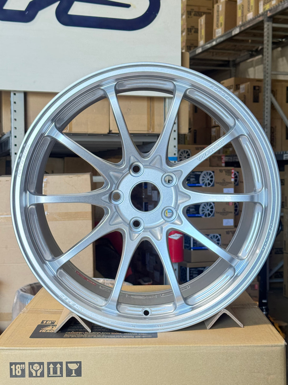 Volk Racing CE28N-Plus M-Spec 19x10.0 5x120 / Offset +38 (Face 3) *LMTLS Spec*