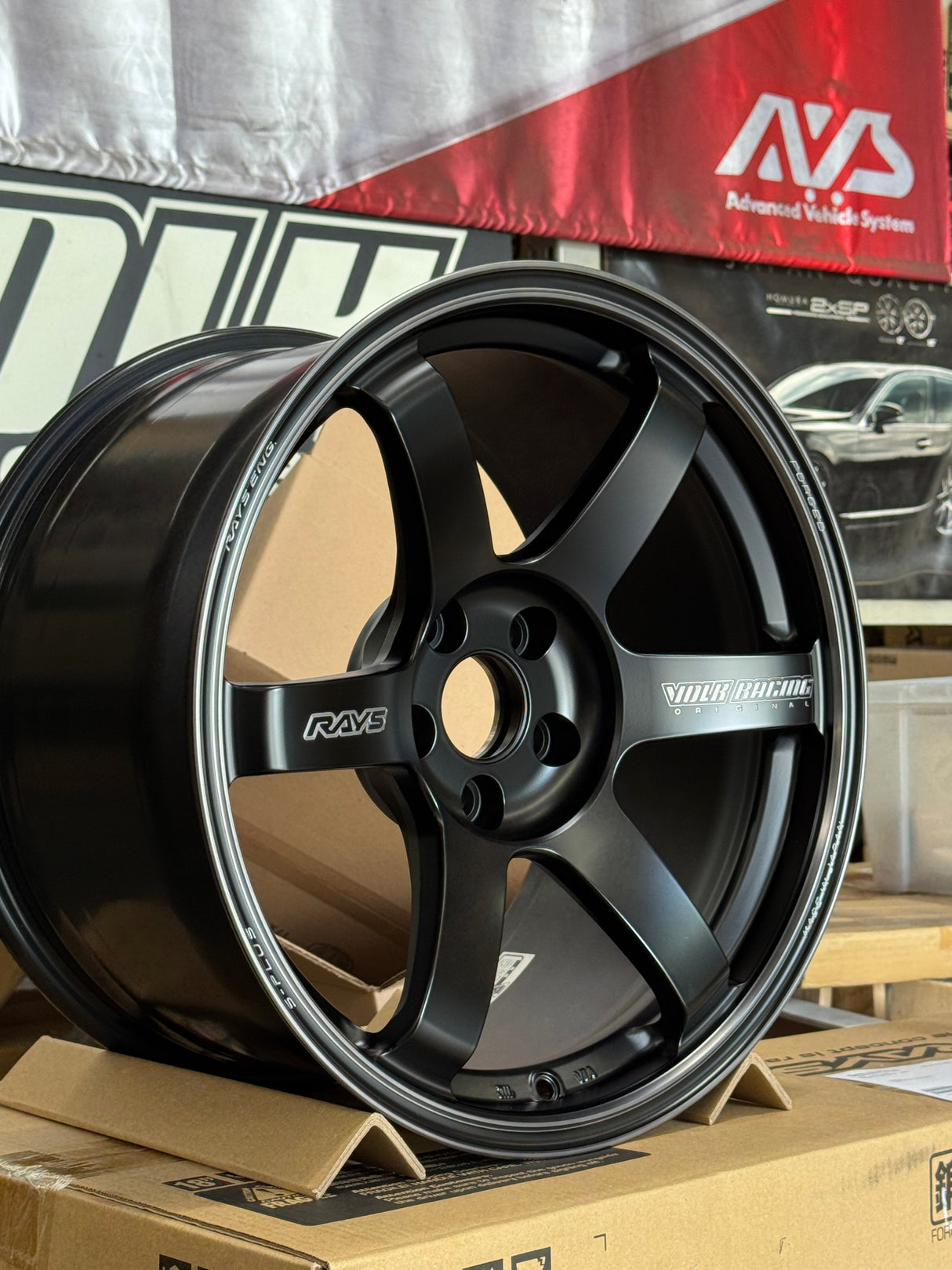 Volk Racing TE37 SAGA S-Plus (Black Shadow LTD) 18x10.0 +25 / 18x11.0 +34 5x112 / Matte Translucent Black (PH) *Set of 4* (LMTLS A90 Spec)