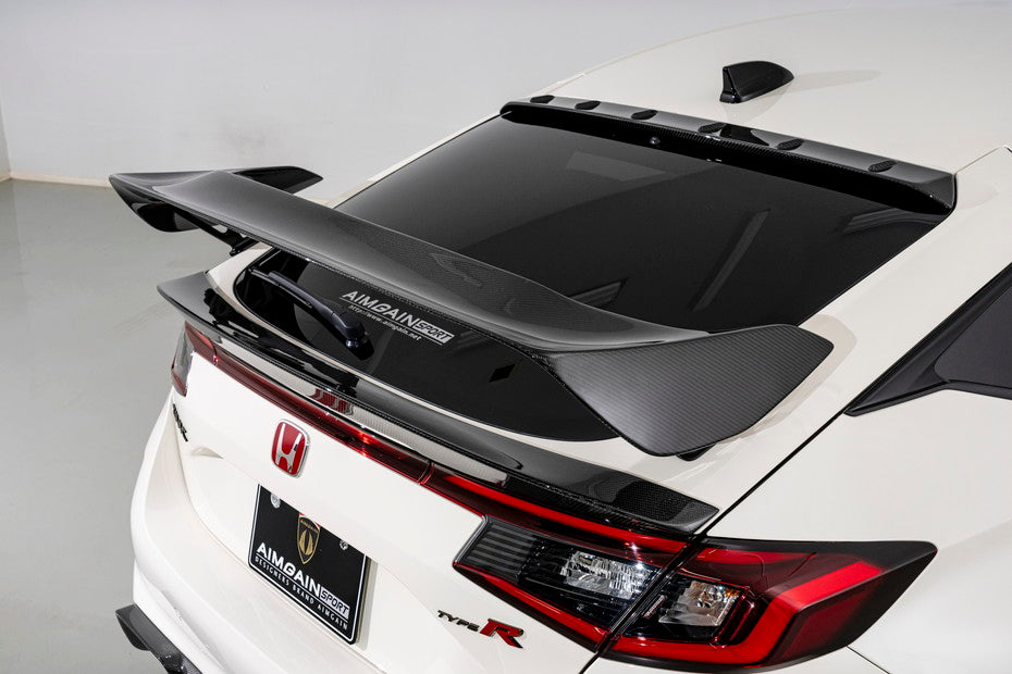 AIMGAIN Sport Rear Wing (Dry Carbon) - Honda Civic Type R 2023+ (FL5)A ...
