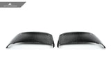 AutoTecknic Replacement Dry Carbon Mirror Covers - BMW G01 X3 | G02 X4
