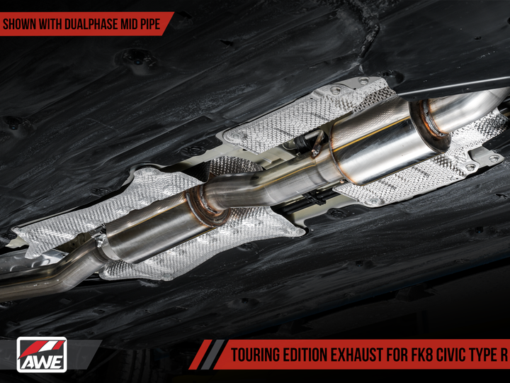 AWE Non-Resonated Touring Edition Exhaust for Toyota GR Supra A90