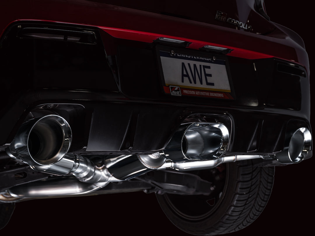 AWE Touring Edition Exhaust for Toyota GR Corolla 2023+