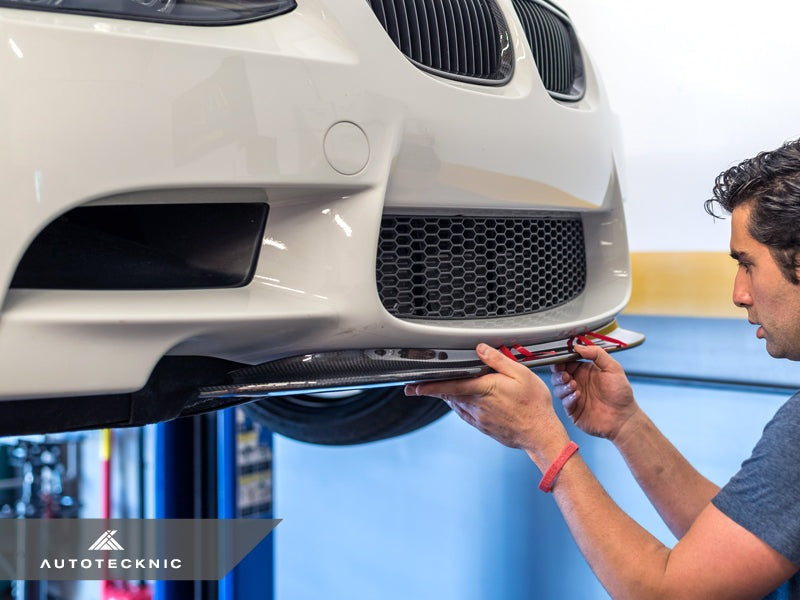 AutoTecknic Dry Carbon CRT Aero Front Lip - BMW E90 M3 | E92 M3 | E93 M3
