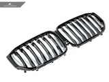 AutoTecknic Glazing Black Front Grille - BMW G05 X5 Pre-LCI