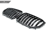 AutoTecknic Glazing Black Front Grille - BMW G05 X5 Pre-LCI