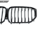 AutoTecknic Glazing Black Front Grille - BMW G05 X5 Pre-LCI