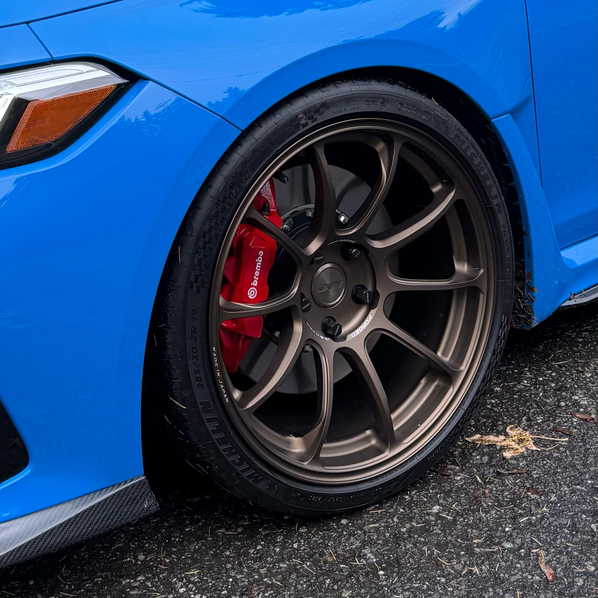 ヴァイスシュヴァルツ RAZEL Rays Volk Racing Ze40 Time Attack Edition Wheels 4 Pcs 7.0J