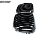AutoTecknic Glazing Black Front Grille - BMW G05 X5 Pre-LCI