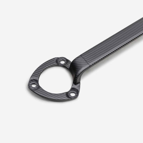 Seibon Carbon Fiber front strut brace installed in 2023 Honda Civic Type-R FL5 engine bay