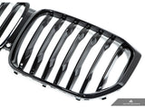 AutoTecknic Glazing Black Front Grille - BMW G05 X5 Pre-LCI