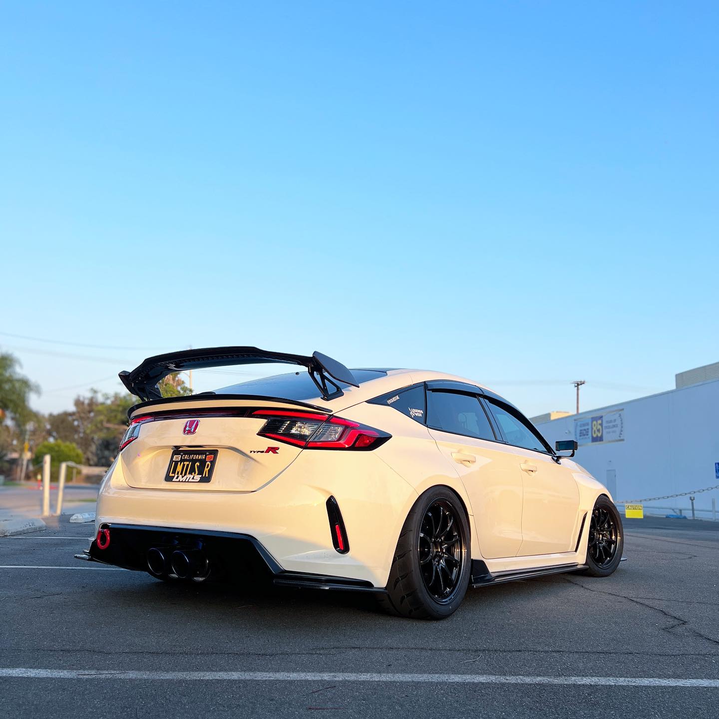 EVS Tuning Carbon Rear Side Fin - Honda Civic Type R FL5 2023EVS Tunin ...