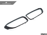 AutoTecknic Glazing Black Front Grille Surround Set - BMW F90 M5