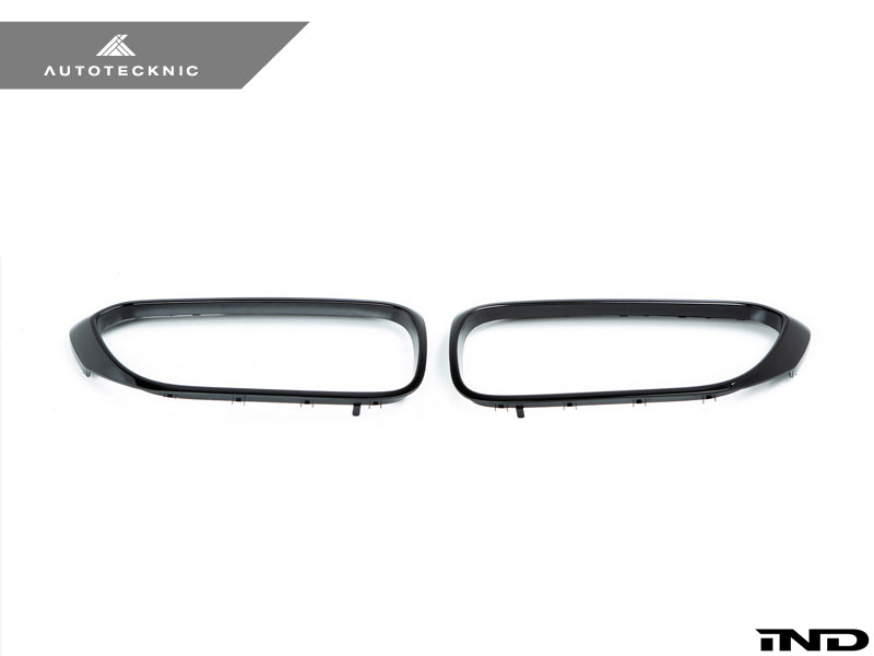AutoTecknic Glazing Black Front Grille Surround Set - BMW F90 M5