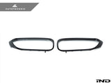 AutoTecknic Glazing Black Front Grille Surround Set - BMW F90 M5