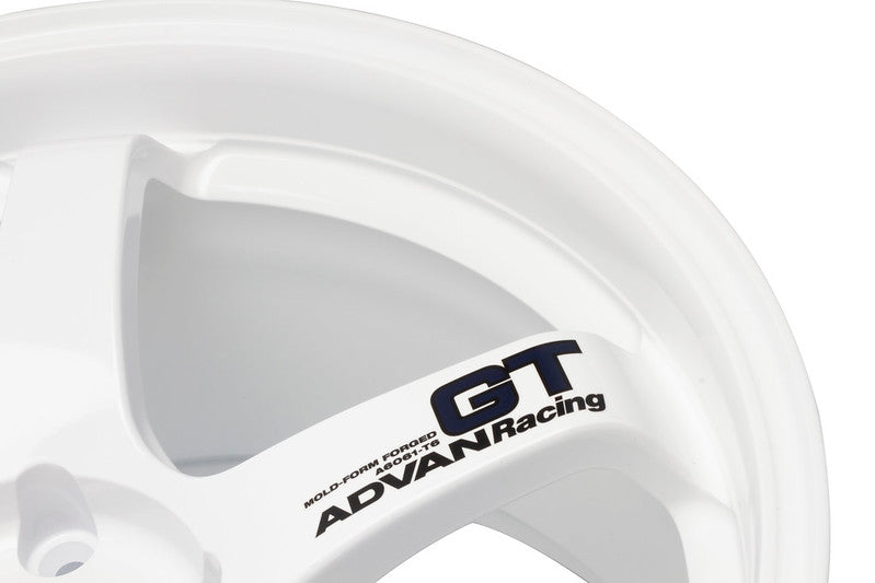 Advan Racing GT Premium Version 18x9.5 5x120 / Offset: +38 / Racing White *Set of 4*