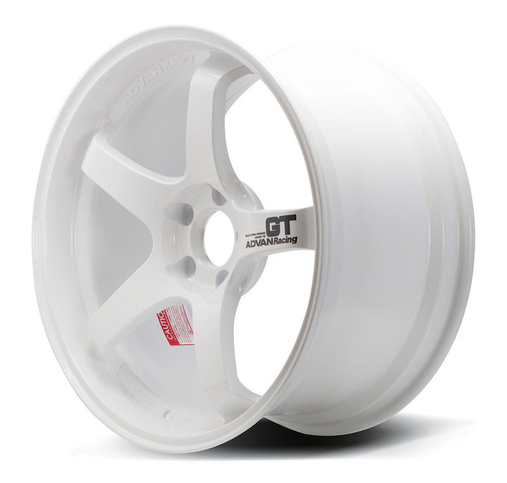 Advan Racing GT Premium Version 18x9.5 5x120 / Offset: +38 / Racing White *Set of 4*