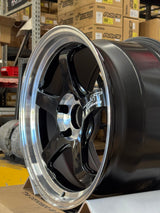 Advan GT Beyond-R Wheel (C-2) 18x10.0 5x120 / Offset +40 / Diamond Cut & Dark Platinum Black (DPB) (Set of 4)