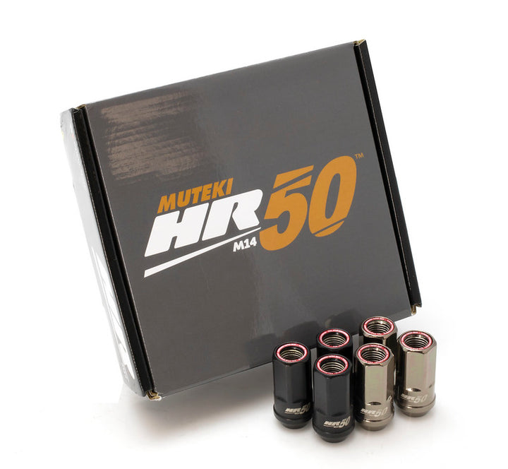 Muteki HR50 Open End Lug Nuts (Set of 20) - 14x1.50