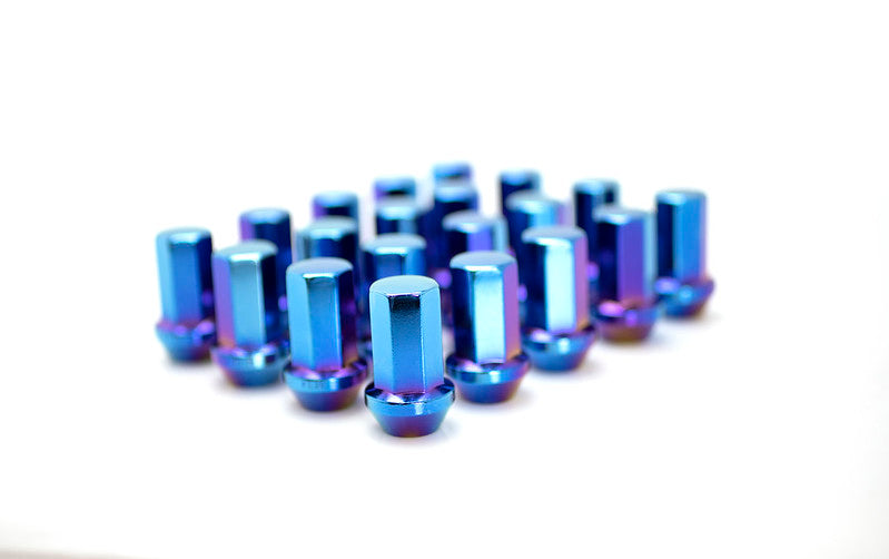 Project Kics Heptagon Caliber 24 Lug Nut Set for 6H (24 pcs) - 12x1.50
