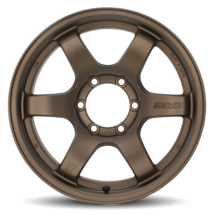 Gramlights 57DR-X 17x8.5 6x139.7 / Offset: -10 / Dark Bronze (Tacoma/4Runner Fitment) *Set of 5*