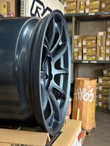 Volk Racing ZE40 M-SPEC 18x10.0 5x120 / Offset: +40 (Face 3) / Matte Blue Gunmetal (GB) (Set of 4) *LMTLS Spec*