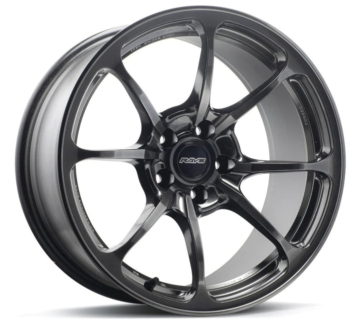 Volk Racing NE24 18x9.5 5x120 / Offset: +45 / Matte Gun Black (Set of 4)