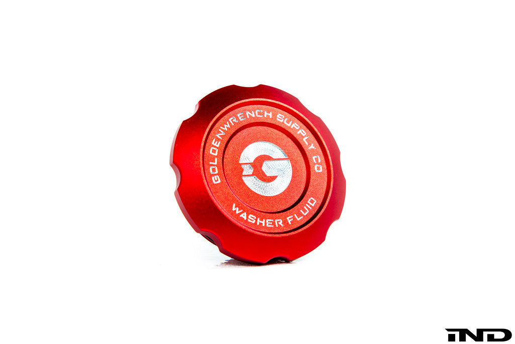 Goldenwrench Blackline Performance BMW M Car F-Chassis Washer Fluid Cap