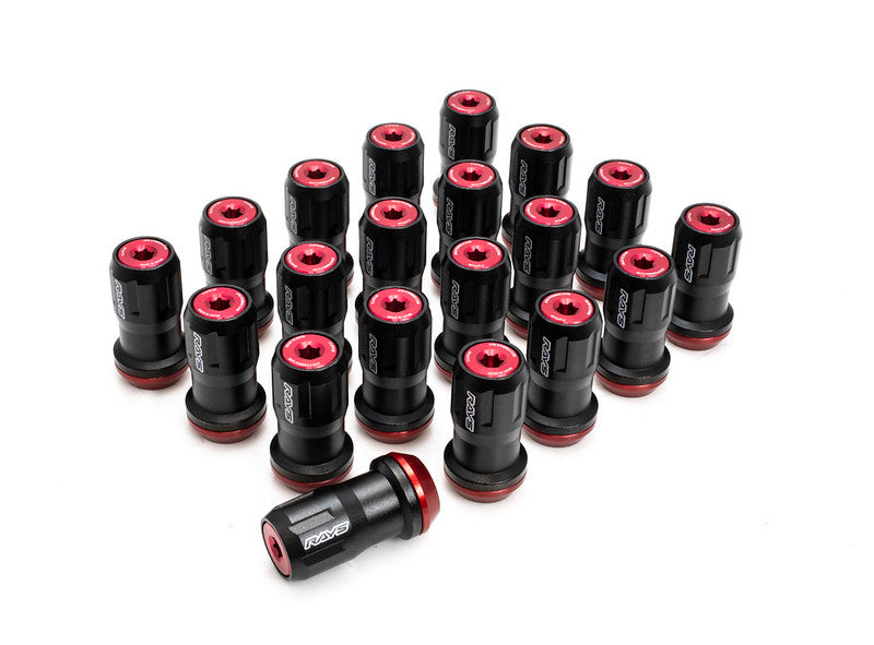 luyuan① KICS Leggdura Racing Shell Type Lug Nut Set 53mm Closed-End