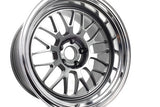Volk Racing 21A 19x10.0 5x120 / Offset: +35 (M Rim / Face 1) / Dark Gunmetal / Rim DC *Set of 4*