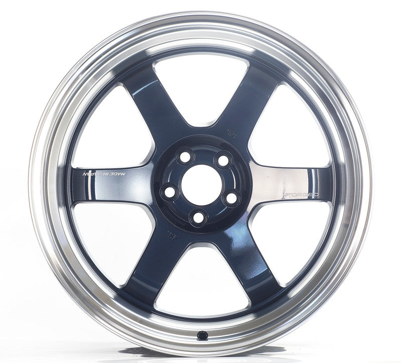 Volk Racing TE37V Mark-II Wheel - 18x9.5 / 5x114.3 / Offset +15 / Mag Blue *Set of 4*