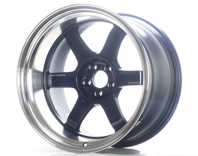 Volk Racing TE37V Mark-II forged mag blue 18x9.5 wheel with 5x114.3 bolt pattern and +15 offset set of 4