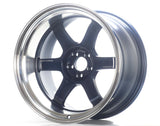 Volk Racing TE37V Mark-II forged mag blue 18x9.5 wheel with 5x114.3 bolt pattern and +15 offset set of 4