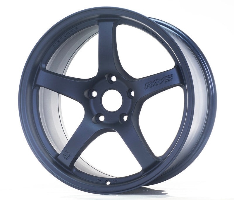 Gram Lights 57CR Admiral Blue 19x10.5 5x114.3 limited edition wheels with knurling finish set of 4