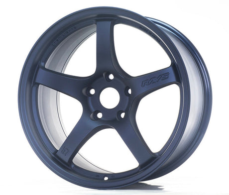 Gram Lights 57CR Admiral Blue 19x10.5 5x114.3 limited edition wheels with knurling finish set of 4