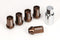 Rays L42 Dura-Nut Straight Type Lug & Wheel Lock Set - Set of 20 / 14x1.5
