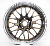 Volk Racing 21A Spec-SR 19x10.0 5x120 / Offset: +35 (M Rim / Face 1) / Shining Bronze Metal / DC Lip *Set of 4*