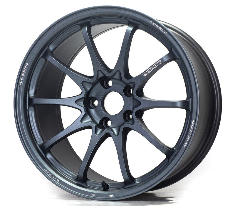 Volk Racing CE28N-Plus M-Spec 18x9.5 5x114.3 / Offset +12 (Face 4) / Blast Gunmetal (BW) (Set of 4)